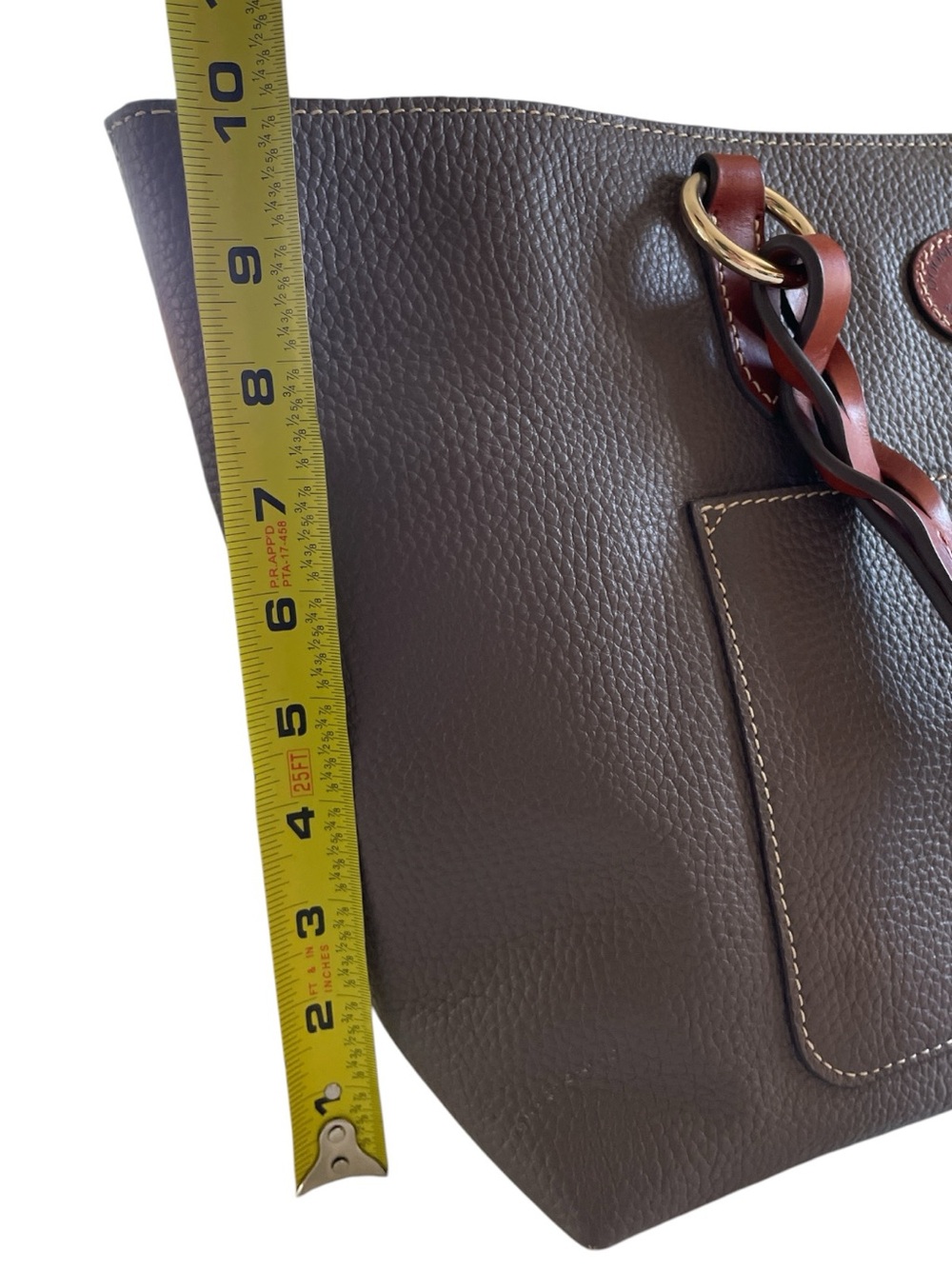 DOONEY & BOURKE Elephant Pebble Grain Tammy Tote for Autism Awareness (special) - Picture 14 of 16